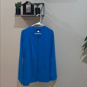 Koi Sapphire Scrub Jacket used